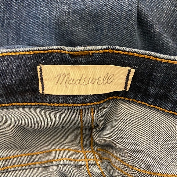 Madewell Dark Wash 9” High Rise Skinny Denim Blue Jeans Women’s 28x28 - Picture 6 of 13
